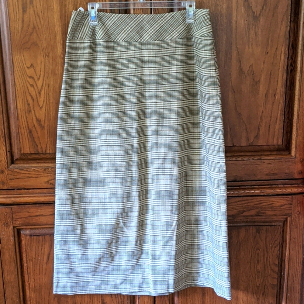 A Line Tartan Skirt